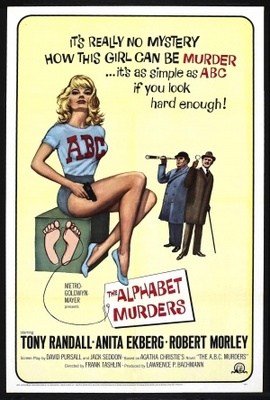 The Alphabet Murders movie poster (1965) Mouse Pad MOV_b9369116