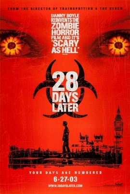 28 Days Later... movie poster (2002) poster with hanger