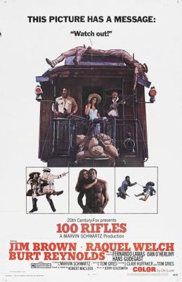 100 Rifles movie poster (1969) Poster MOV_b9460b53