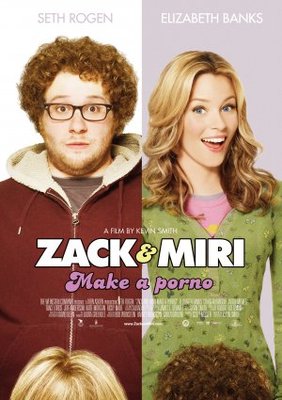 Zack and Miri Make a Porno movie poster (2008) wooden framed poster