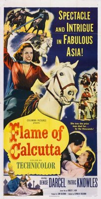 Flame of Calcutta movie poster (1953) t-shirt