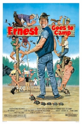 Ernest Goes to Camp movie poster (1987) t-shirt