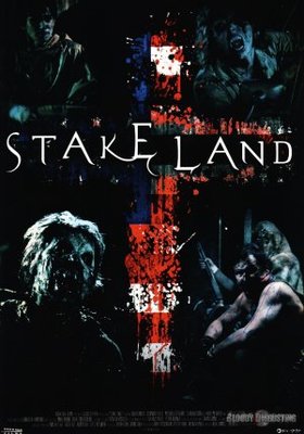 Stake Land movie poster (2010) wood print
