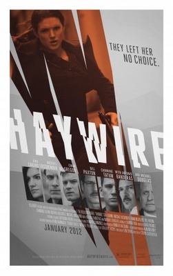 Haywire movie poster (2011) metal framed poster