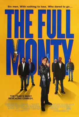 The Full Monty movie poster (1997) metal framed poster