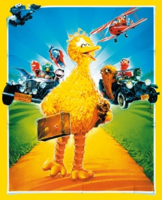 Sesame Street Presents: Follow that Bird movie poster (1985) tote bag