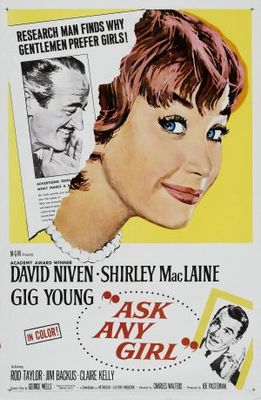 Ask Any Girl movie poster (1959) mug
