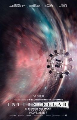 Interstellar movie poster (2014) Stickers MOV_b9afd131