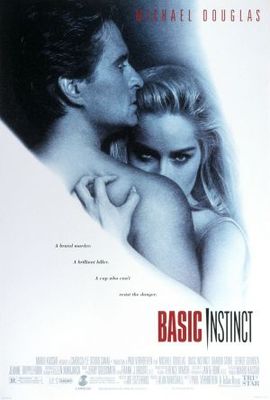Basic Instinct movie poster (1992) metal framed poster