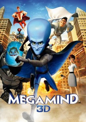 Megamind movie poster (2010) Stickers MOV_b9c62bdd