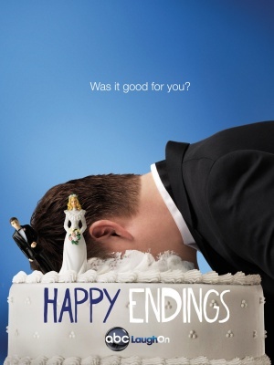 Happy Endings movie poster (2010) wooden framed poster