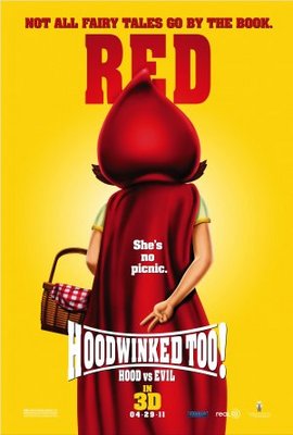 Hoodwinked Too! Hood VS. Evil movie poster (2010) wood print