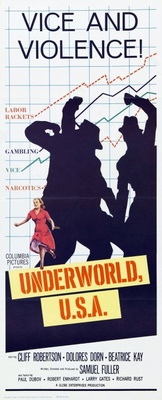Underworld U.S.A. movie poster (1961) mouse pad