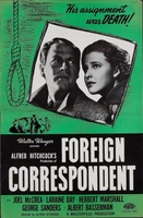 Foreign Correspondent movie poster (1940) Longsleeve T-shirt #738137