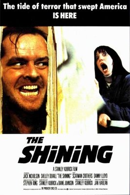 The Shining movie poster (1980) wooden framed poster