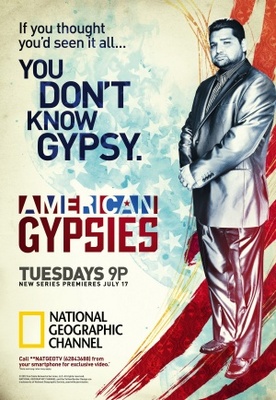 American Gypsies movie poster (2012) wood print