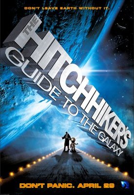 The Hitchhiker's Guide to the Galaxy movie poster (2005) Mouse Pad MOV_ba151922