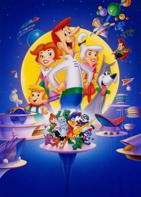 Jetsons: The Movie movie poster (1990) wooden framed poster