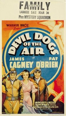 Devil Dogs of the Air movie poster (1935) poster with hanger