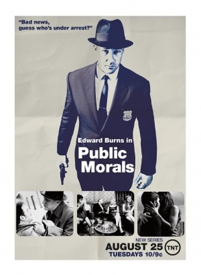 Public Morals movie poster (2015) wooden framed poster