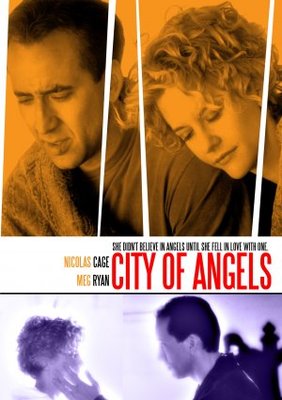 City Of Angels movie poster (1998) wooden framed poster