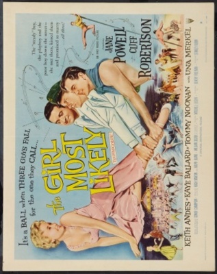 The Girl Most Likely movie poster (1958) poster