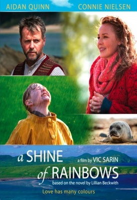A Shine of Rainbows movie poster (2009) pillow