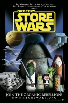 Grocery Store Wars: The Organic Rebellion movie poster (2006) canvas poster