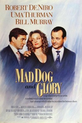 Mad Dog and Glory movie poster (1993) wooden framed poster