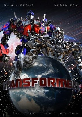 Transformers movie poster (2007) Stickers MOV_ba4f6397