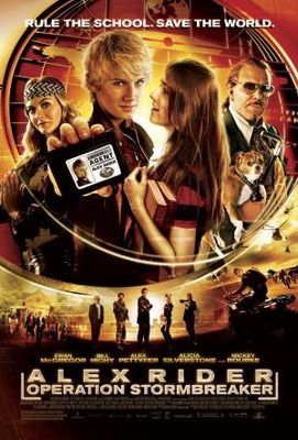 Stormbreaker movie poster (2006) canvas poster