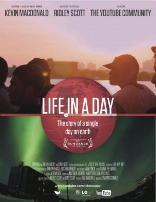 Life in a Day movie poster (2011) metal framed poster