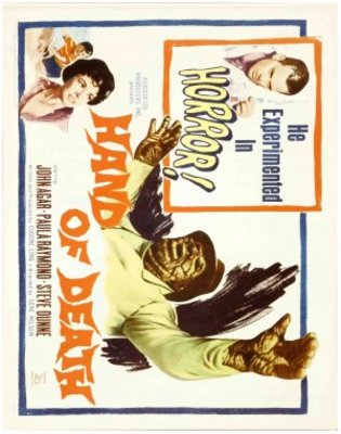 Hand of Death movie poster (1962) Stickers MOV_ba736542
