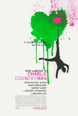 The Necessary Death of Charlie Countryman movie poster (2013) wooden framed poster
