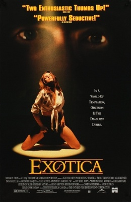Exotica movie poster (1994) canvas poster