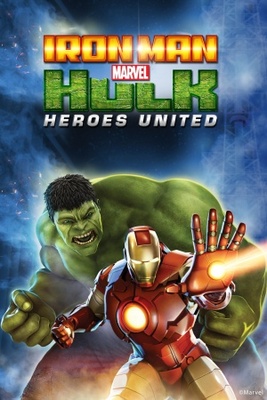 Iron Man & Hulk: Heroes United movie poster (2013) mouse pad