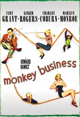 Monkey Business movie poster (1952) tote bag