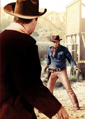 The Law and Jake Wade movie poster (1958) canvas poster