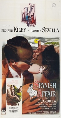 Spanish Affair movie poster (1957) poster with hanger