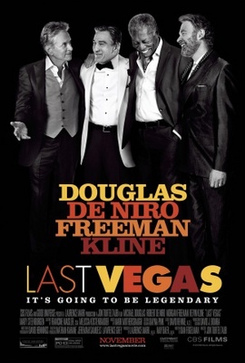 Last Vegas movie poster (2013) wooden framed poster