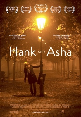 Hank and Asha movie poster (2013) poster with hanger