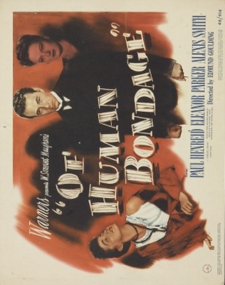 Of Human Bondage movie poster (1946) metal framed poster