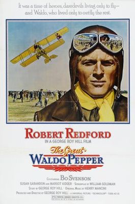 The Great Waldo Pepper movie poster (1975) pillow