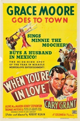 When You're in Love movie poster (1937) mug