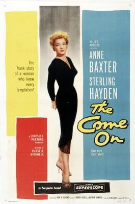 The Come On movie poster (1956) mouse pad