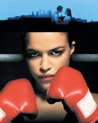 Girlfight movie poster (2000) wooden framed poster