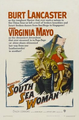 South Sea Woman movie poster (1953) metal framed poster