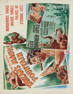 Tarzan's Magic Fountain movie poster (1949) tote bag