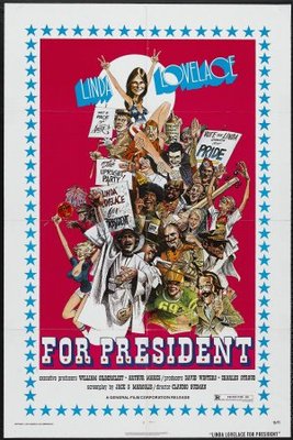 Linda Lovelace for President movie poster (1975) mouse pad