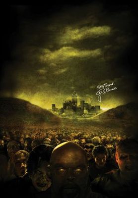 Land Of The Dead movie poster (2005) wood print